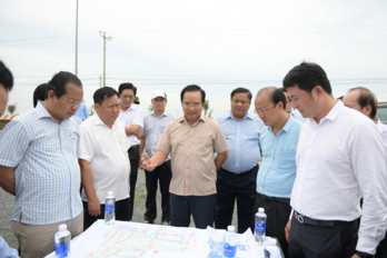 Can Giuoc needs to speed up site clearance for Nam Tan Tap Industrial Park project