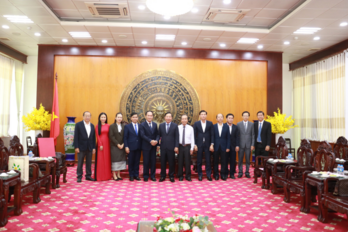 Provincial leaders receive delegation from Consul General of Lao People's Democratic Republic in Ho Chi Minh City