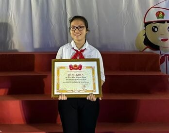 Vinh dự nhận Giải thưởng Kim Đồng
