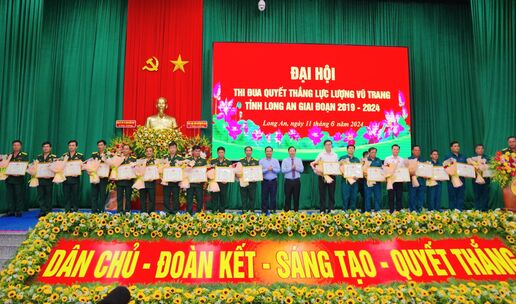 Lan tỏa phong trào thi đua Quyết thắng trong Lực lượng vũ trang tỉnh Long An