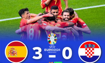 Bất ngờ Tây Ban Nha cầm bóng ít vẫn thắng đậm Croatia