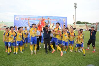 Trẻ Cần Giuộc vô địch Giải bóng đá Cúp Truyền hình Long An lần thứ III, năm 2024