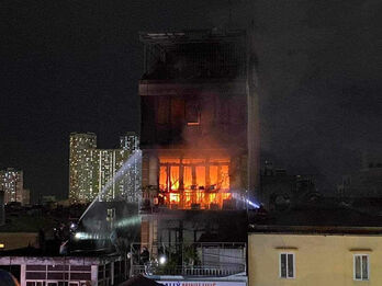 Vụ cháy nhà 6 tầng ở Hà Nội: 4 người chết