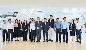 Đoàn công tác tỉnh Long An thăm và làm việc với Tập đoàn Posco, Hàn Quốc