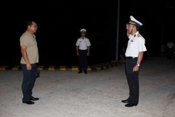 Long An delegation visits soldiers and people of Hon Doc island