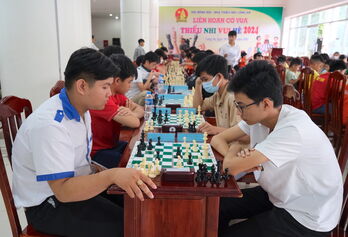 227 vận động viên tham gia Liên hoan cờ vua ‘Thiếu nhi vui hè’ năm 2024
