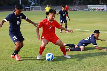 U16 Việt Nam thắng U16 Brunei với tỉ số 15-0