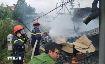 Lâm Đồng: Cháy căn nhà bị khóa trái cửa, ba cháu nhỏ tử vong thương tâm