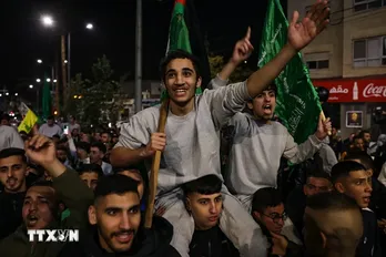 Xung đột Hamas-Israel: Khoảng 50 tù nhân Palestine được trả tự do