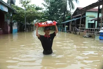 Close to 2,000 households evacuated amid potential floods in northern Myanmar