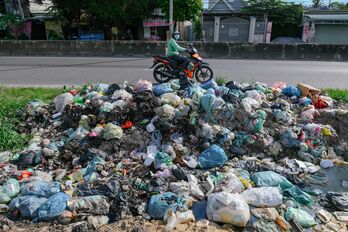 Nhiều bãi rác tự phát trên Đường tỉnh 830