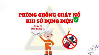 Phòng, chống cháy nổ khi sử dụng điện