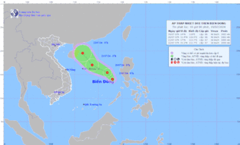 Tropical depression newly forms in East Sea