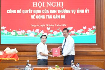 Thượng tá Nguyễn Sơn được bổ nhiệm Phó Trưởng ban Nội chính Tỉnh ủy