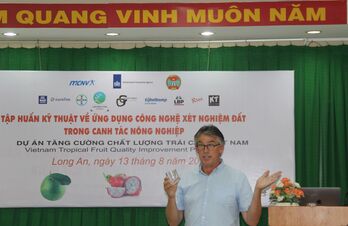 Tập huấn về đất và dinh dưỡng cho cây trồng