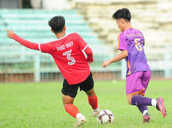 U15 Long An Xếp thứ 2 bảng F vòng loại U15 quốc gia