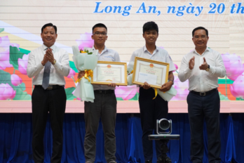 Long An achieved many outstanding achievements in the 2023-2024 school year