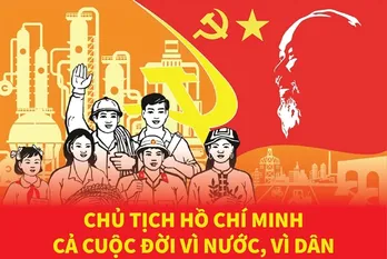 Chủ tịch Hồ Chí Minh: Cả cuộc đời vì nước, vì dân