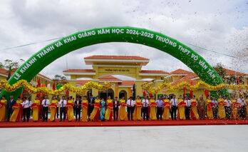 Khánh thành và khai giảng năm học 2024-2025 Trường THPT Võ Văn Tần