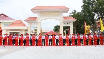 Khánh thành và khai giảng Trường THCS Nguyễn Văn Bộ