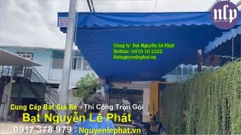 Bạt Nguyễn Lê Phát - Thi công bạt kéo xếp lớp, bạt kéo lùa di động