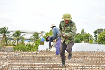 Tăng tốc trên công trình trọng điểm