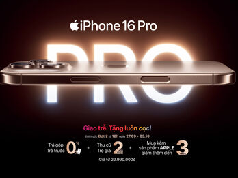 Đặt trước iPhone 16 series với ngàn ưu đãi - giao trễ, tặng luôn cọc!