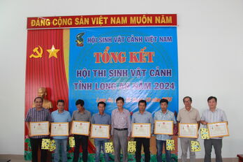 Tổng kết Hội thi sinh vật cảnh tỉnh Long An năm 2024