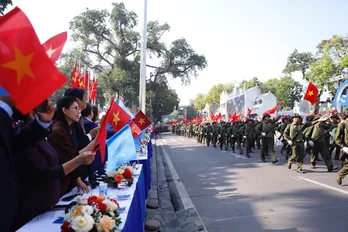 Hà Nội: Hào hùng, sôi động chương trình “Ngày hội Văn hóa vì hòa bình”