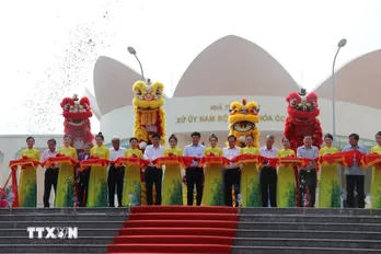 Khánh thành Nhà trưng bày Xứ Ủy Nam Bộ và Văn hóa Óc Eo tại Khu di tích Gò Tháp