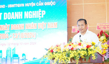 Cần Giuộc họp mặt kỷ niệm 20 năm Ngày Doanh nhân Việt Nam