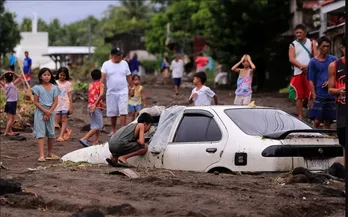 Typhoon Trami causes massive flooding, power outage in Philippines