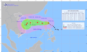 Thời tiết ngày 24/10: Vùng biển phía Đông khu vực Bắc Biển Đông có mưa bão