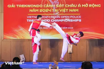 Việt Nam đăng cai Giải Taekwondo Cảnh sát các nước châu Á mở rộng năm 2024