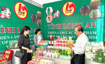 Long An participates in VIETNAM OCOPEX in Hung Yen province