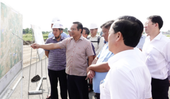 Long An determines to complete Ho Chi Minh city Ring Road 3 on schedule