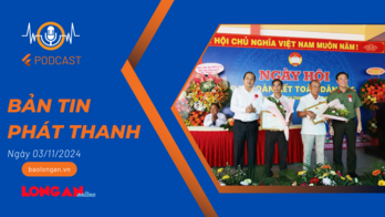 Bản tin phát thanh ngày 03/11/2024