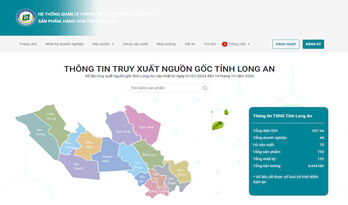 Truy xuất nguồn gốc - Giải pháp quan trọng trong phát triển bền vững cho doanh nghiệp tỉnh Long An