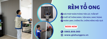 Rèm tổ ong Giahungpro – Giải pháp thẩm mỹ, tiện ích cho mọi không gian