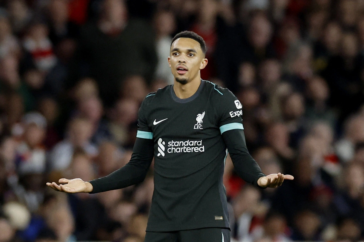 Alexander-Arnold chưa gia hạn hợp đồng với Liverpool - Ảnh: REUTERS