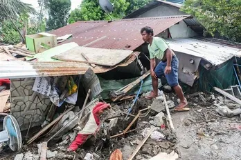 Fifth major storm to hit Philippines within three weeks