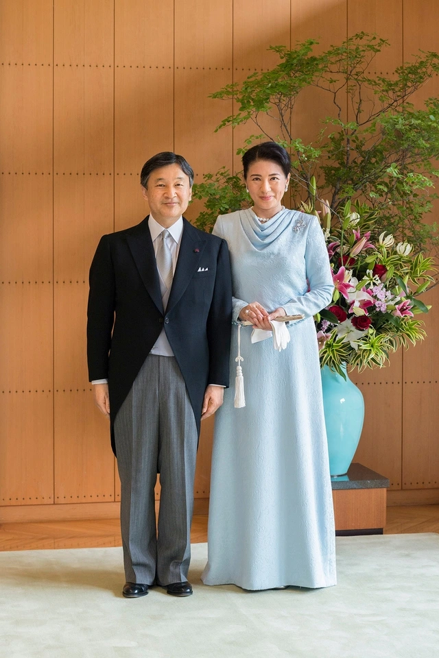 Nhật hoàng Naruhito và Hoàng hậu Masako. ẢNH: T.L