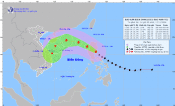 Siêu bão Man-yi sắp quét qua Philippines, hướng thẳng biển Đà Nẵng - Quảng Nam