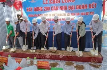 Construction of 200 houses for poor families kicks off in Can Tho