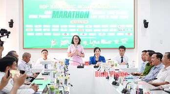 Giải Bình Phước marathon - Trường Tươi Group lần thứ II: Ngắm đường chạy độc đáo của Đồng Xoài xinh đẹp