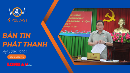 Bản tin phát thanh ngày 20/11/2024