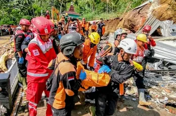 Landslide kills four people in central Indonesia