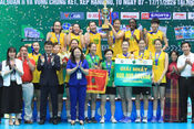 VTV Binh Dien Long An Women's Volleyball Team wins the championship after 6 years