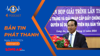 Bản tin phát thanh ngày 27/11/2024