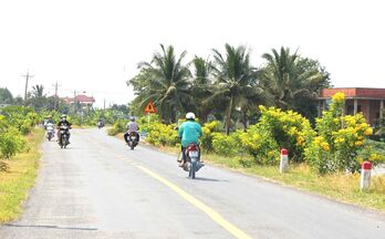 Vùng quê sáng, xanh, sạch, đẹp, an toàn